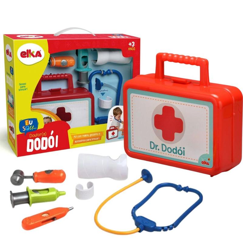 Kit Maleta Eu Sou Doutor Dodói 951- Elka - Kit Médico Infantil